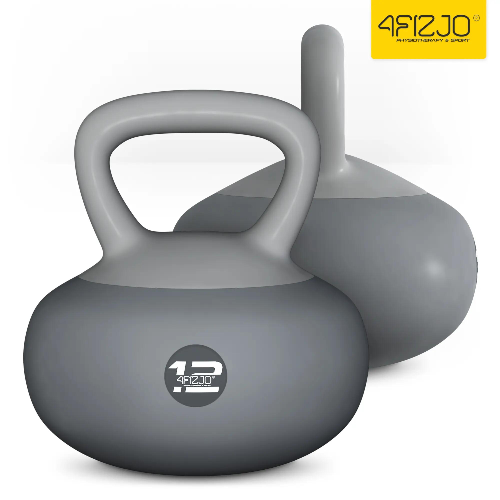 Kettlebell soft miękki odważnik do ćwiczeń 4FIZJO 14/15