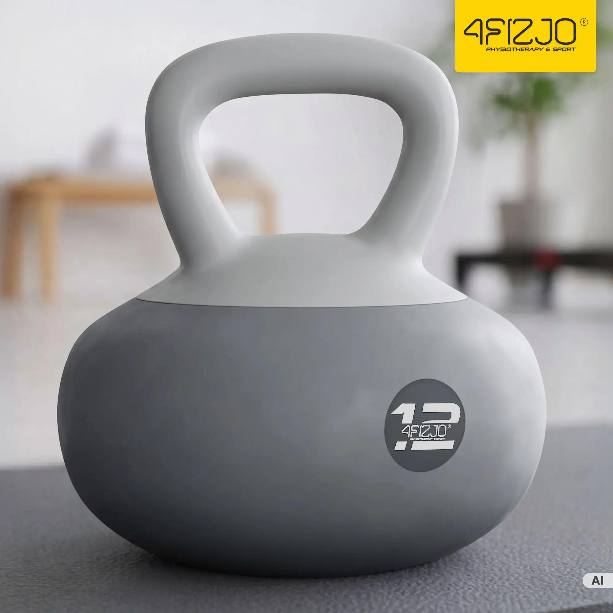 Kettlebell soft miękki odważnik do ćwiczeń 4FIZJO 13/15