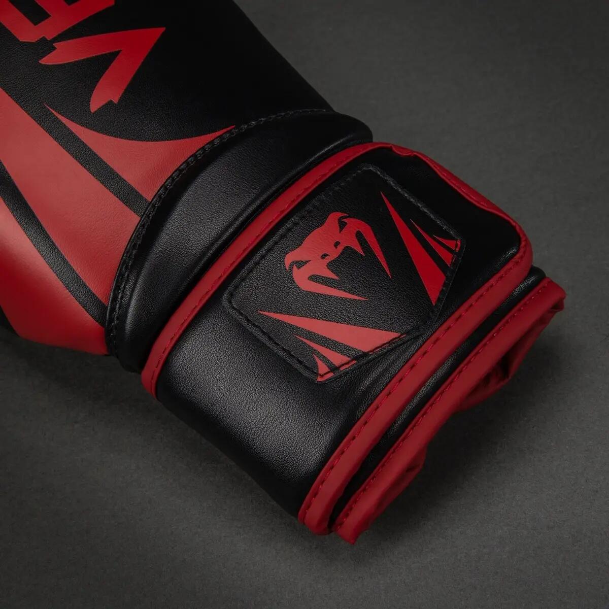 Guantoni Boxe Venum Challenger 2.5 Nero/Rosso 10oz 4/5