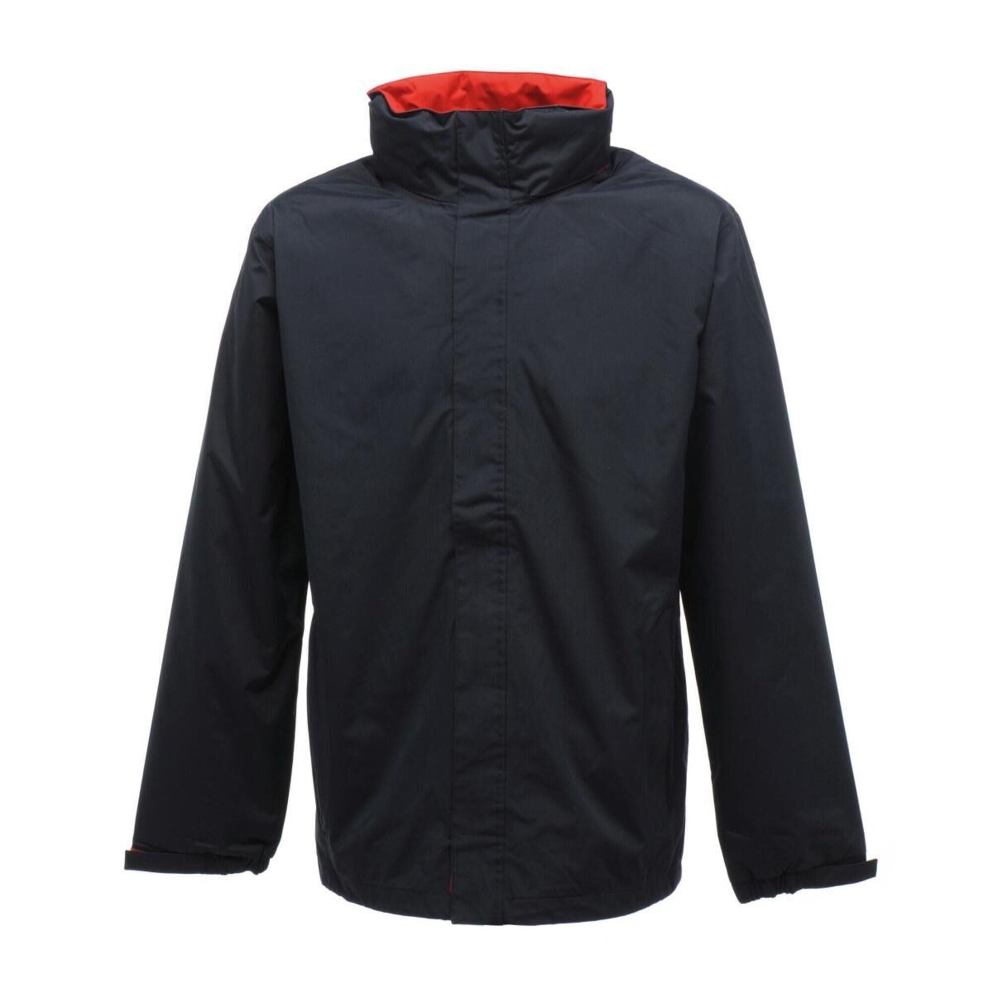 REGATTA Mens Standout Ardmore Jacket (Waterproof & Windproof) (Navy/Classic Red)