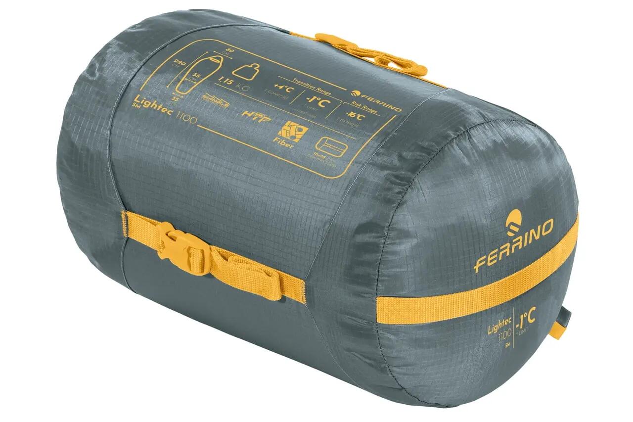 Śpiwór Ferrino Lightec SM 1100 Szary 2/2