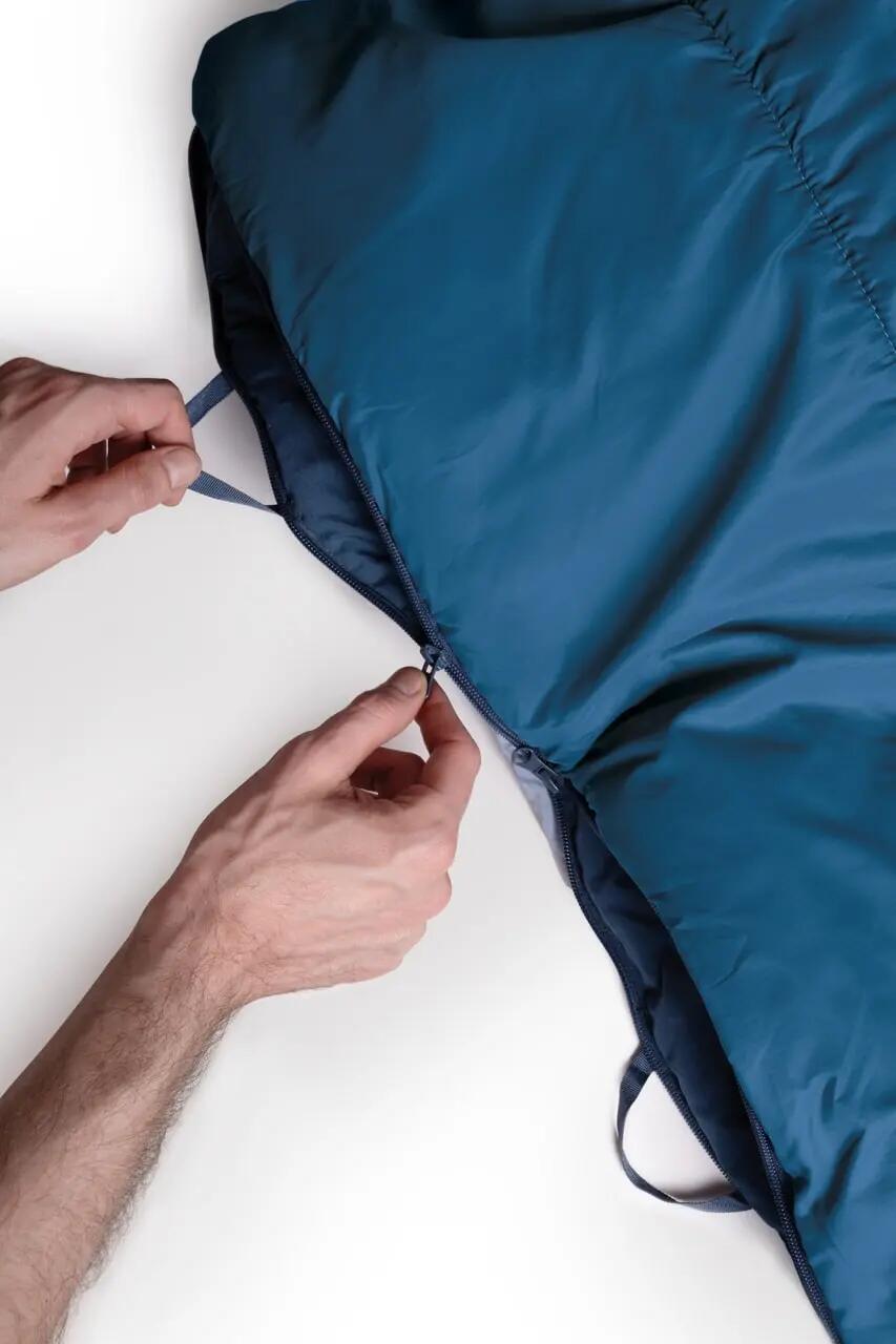 Slaapzak Ferrino Yukon Plus Synthetisch Blauw 3/8