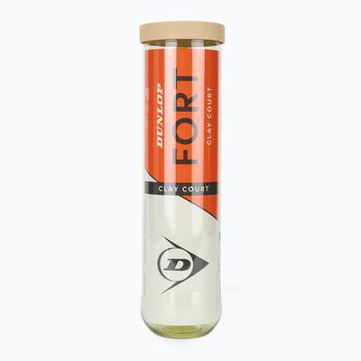 Palla Tennis Dunlop Fort Clay Court (Tubo 4un)