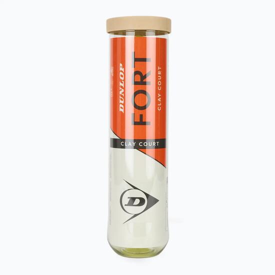 Palla Tennis Dunlop Fort Clay Court (Tubo 4un)