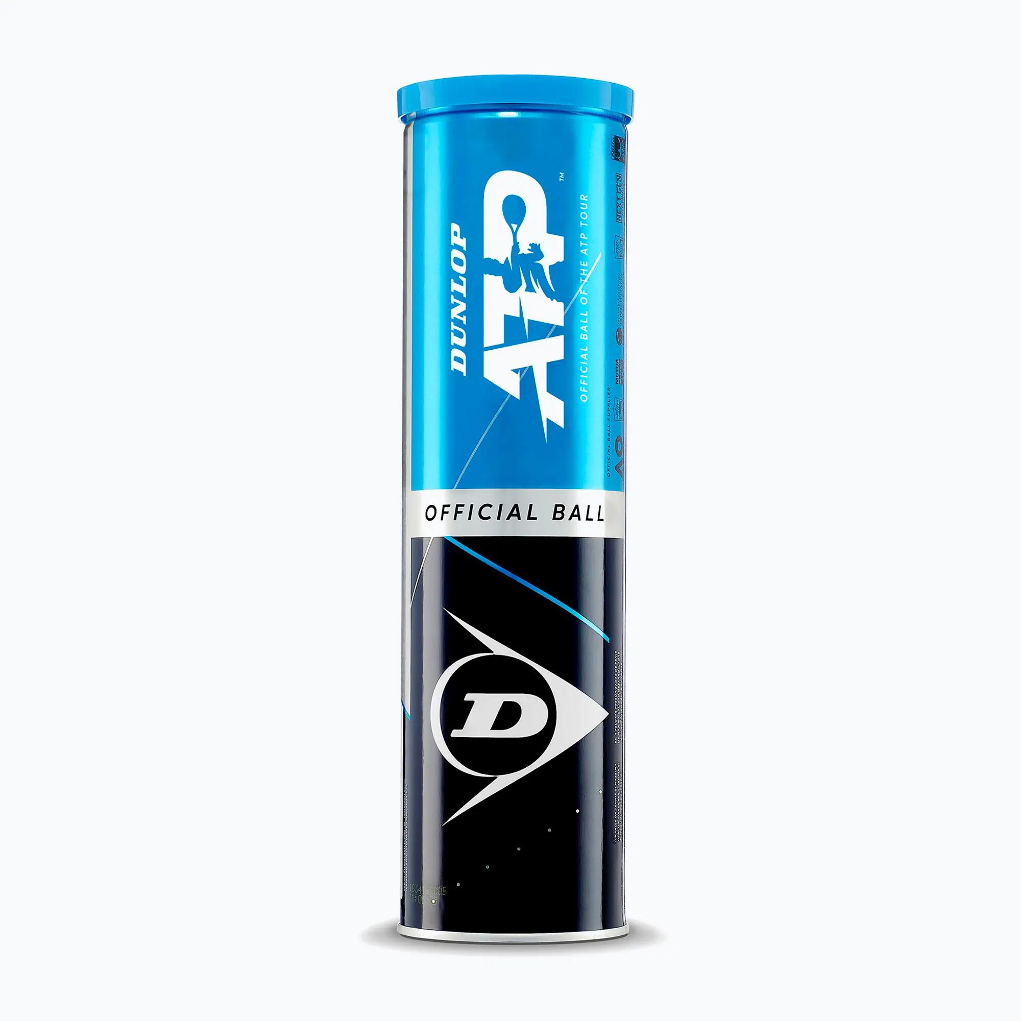 Bola Ténis Dunlop ATP Official (Tubo 4un) 2/5