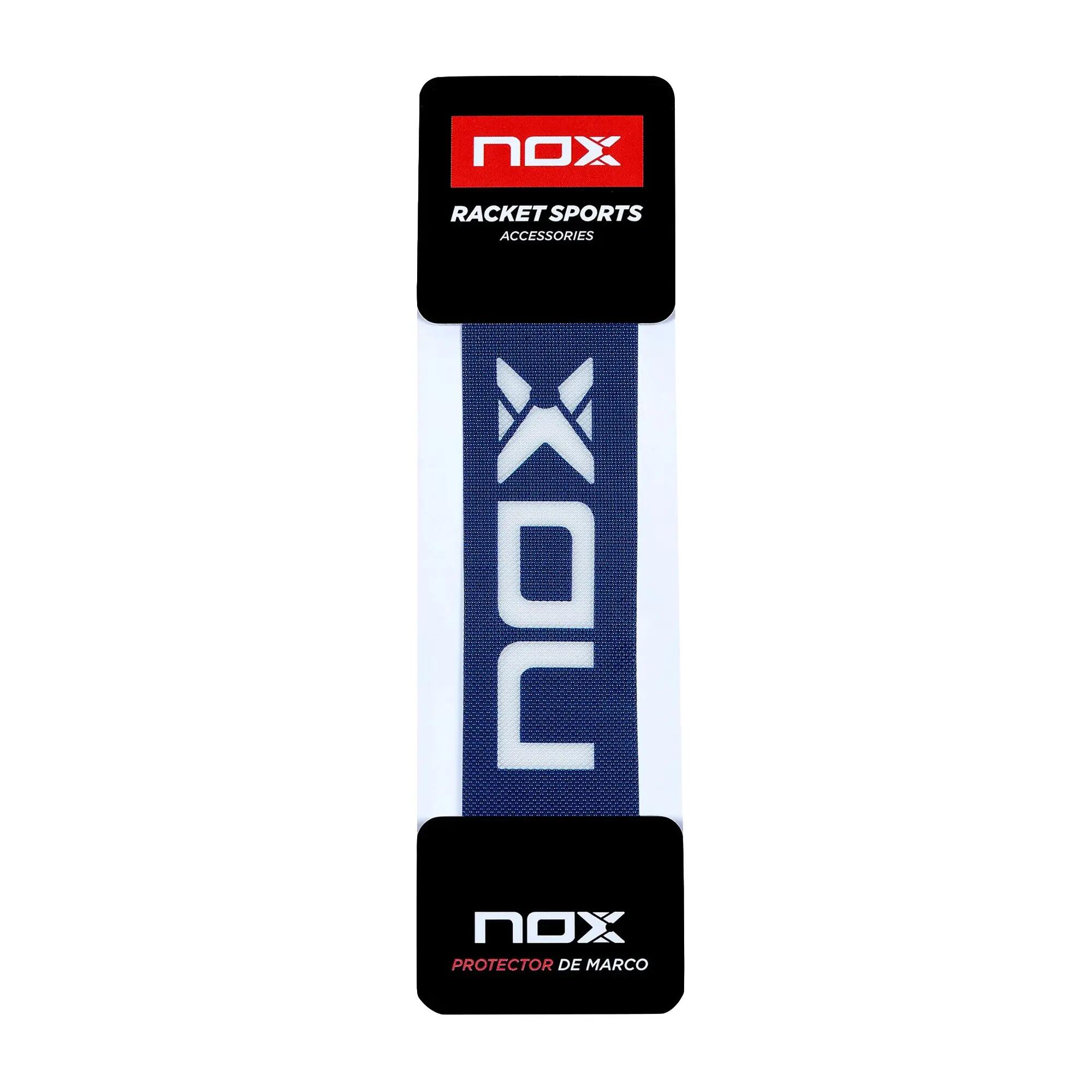Blister (1 Pc) Nox Protector Blue Logo White 3/5