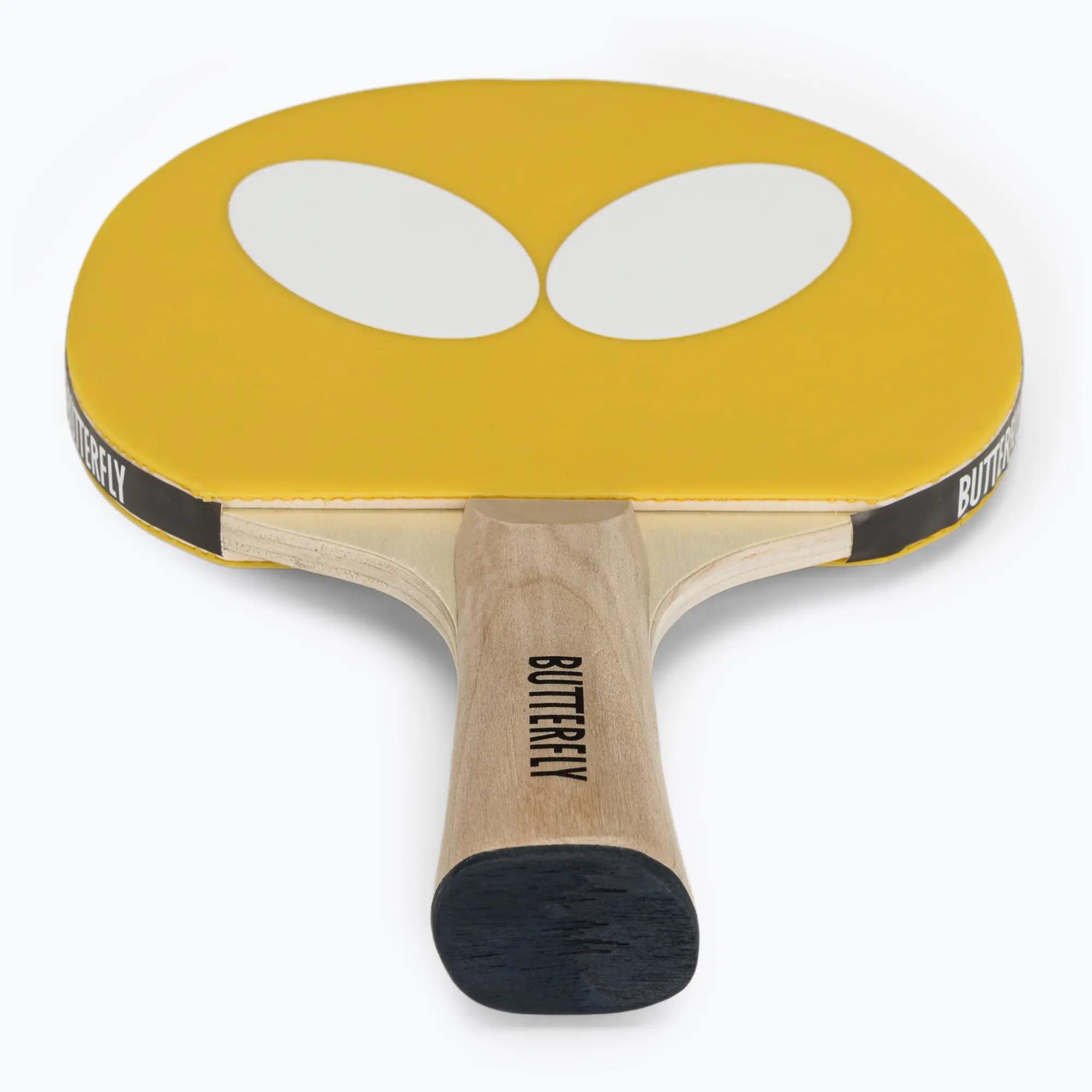 BUTTERFLY LOGO RACKET yellow 2/7
