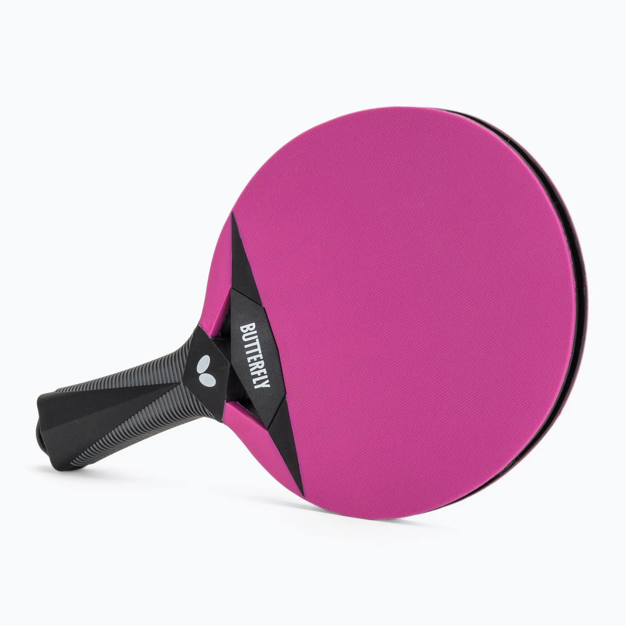 BUTTERFLY OUTDOOR RACKET magenta 3/7