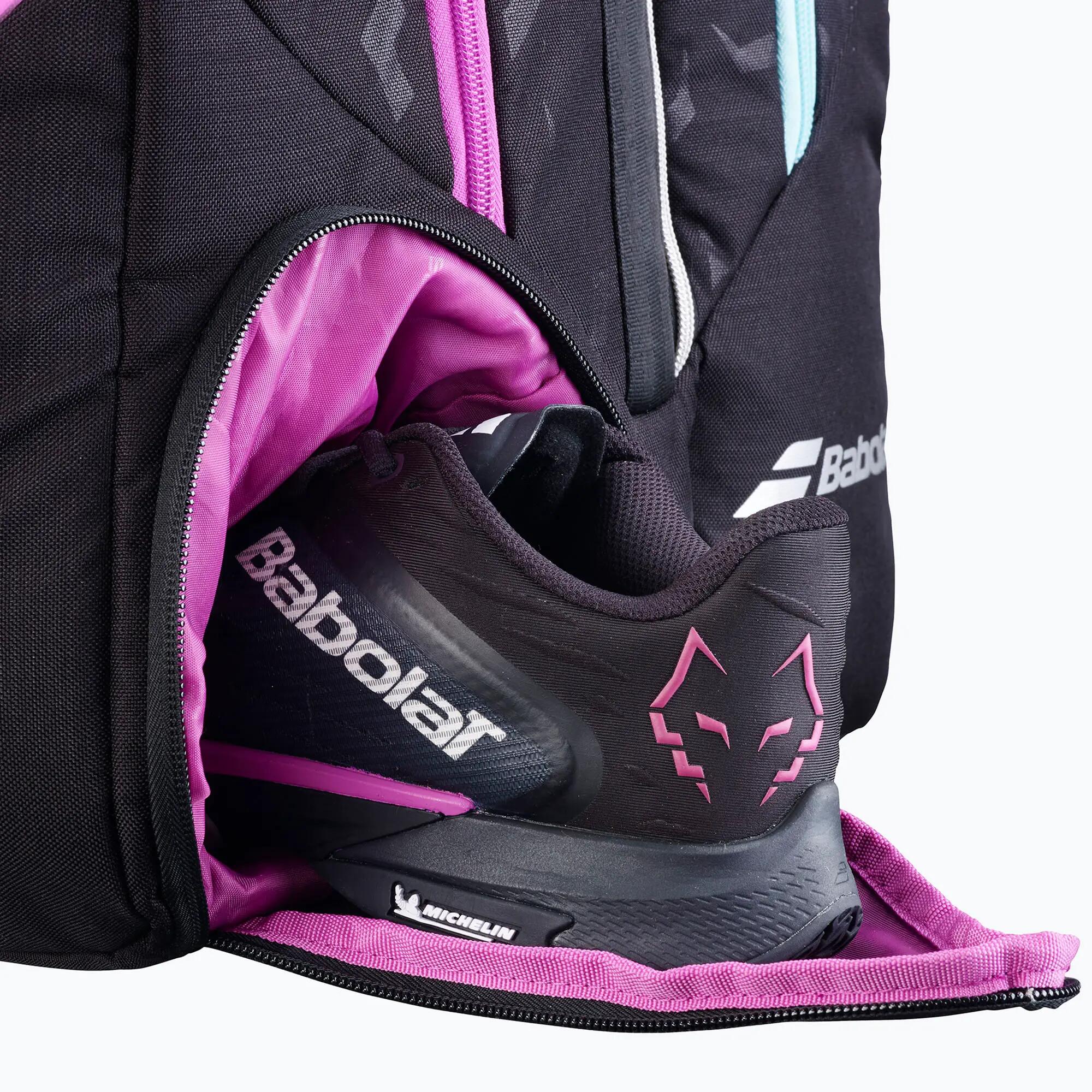 Borsa Da Padel Babolat Rh Propadel Juan Lebron Nero/lilla/verde 6/7