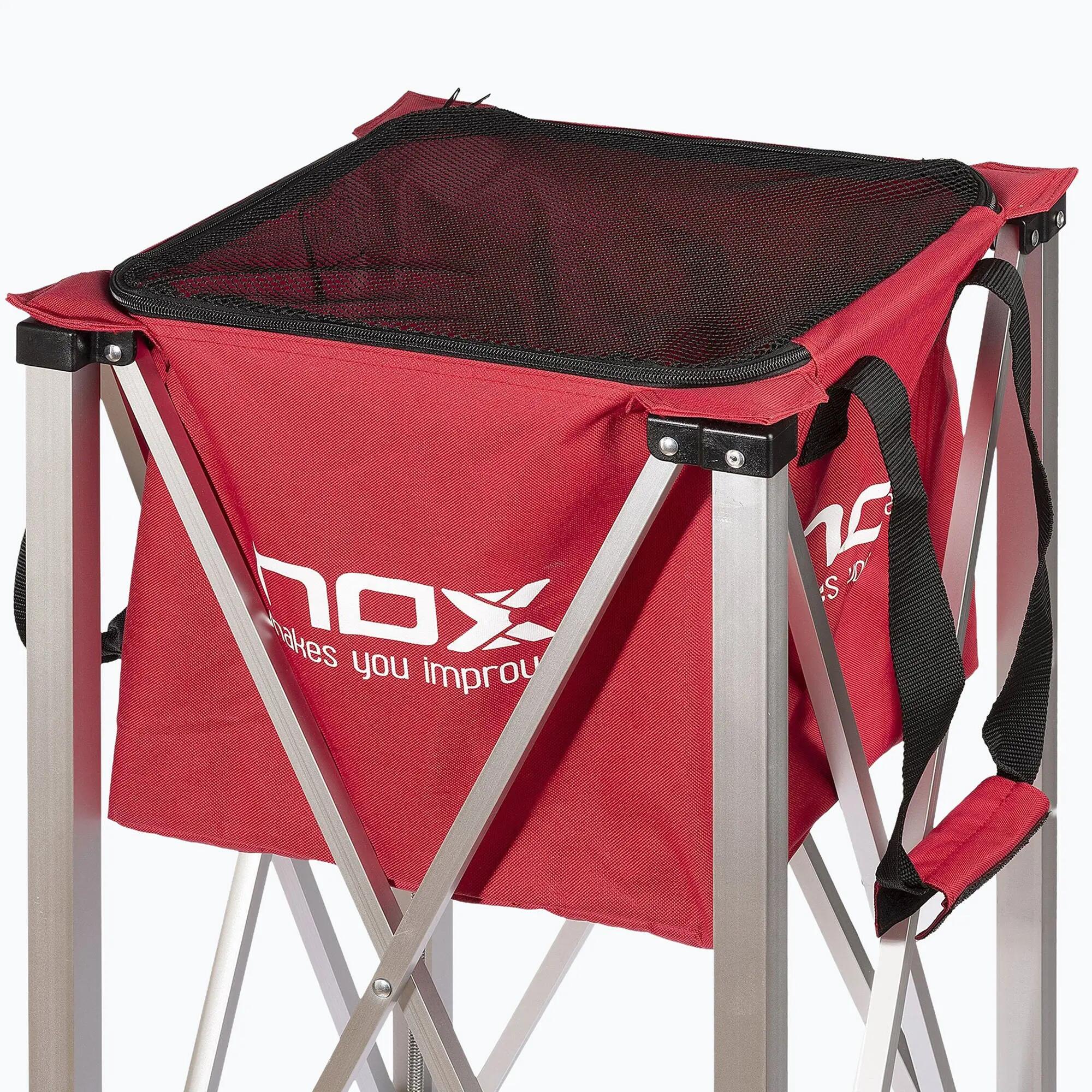 FOLDING BASKET WITH WHEELS NOX RED 4/7