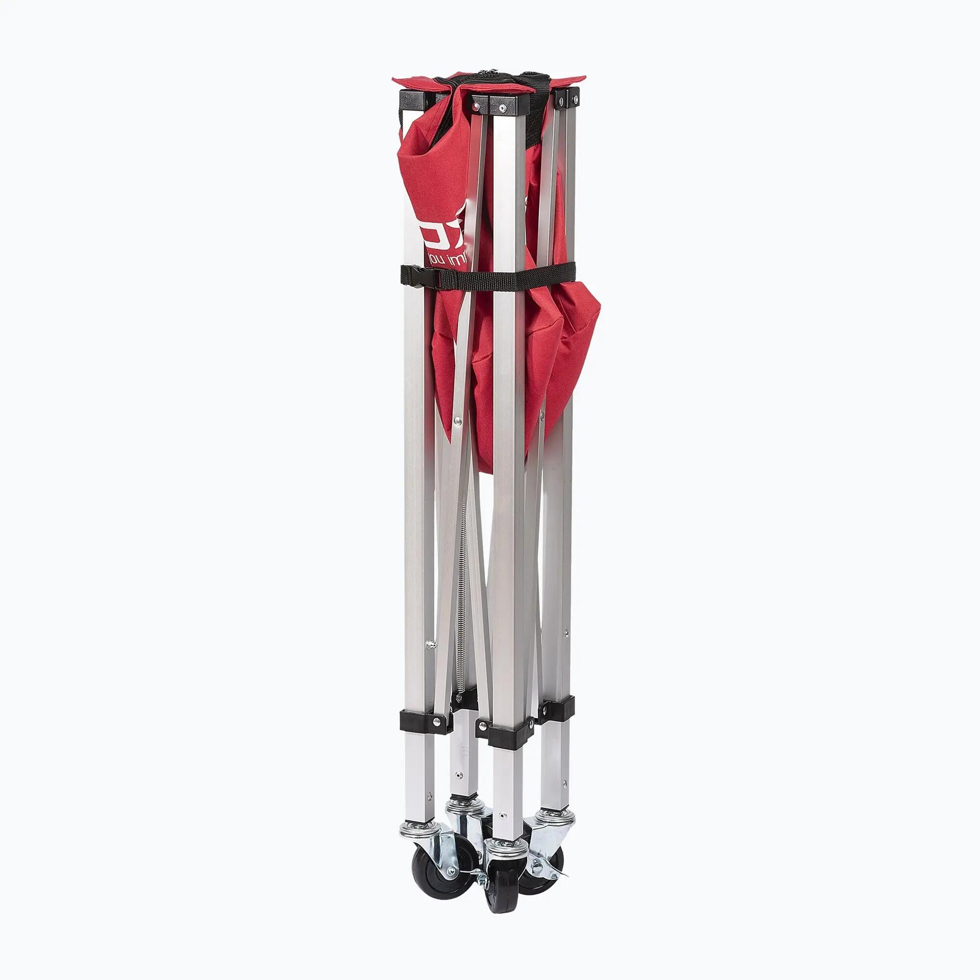 FOLDING BASKET WITH WHEELS NOX RED 3/7
