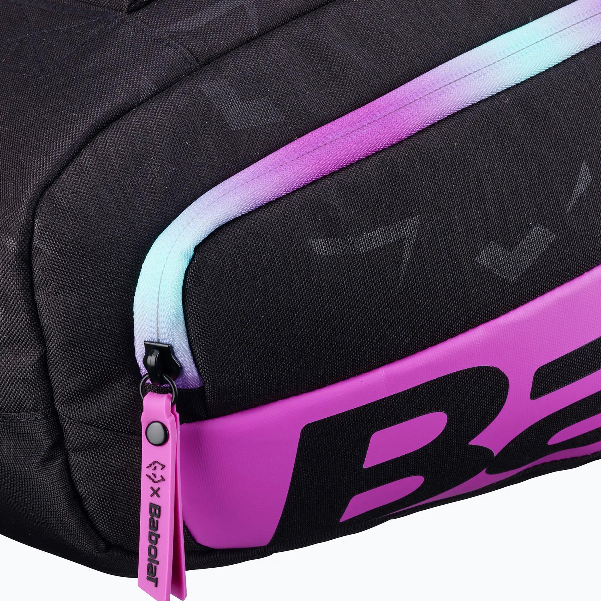 Borsa Da Padel Babolat Rh Propadel Juan Lebron Nero/lilla/verde 4/7