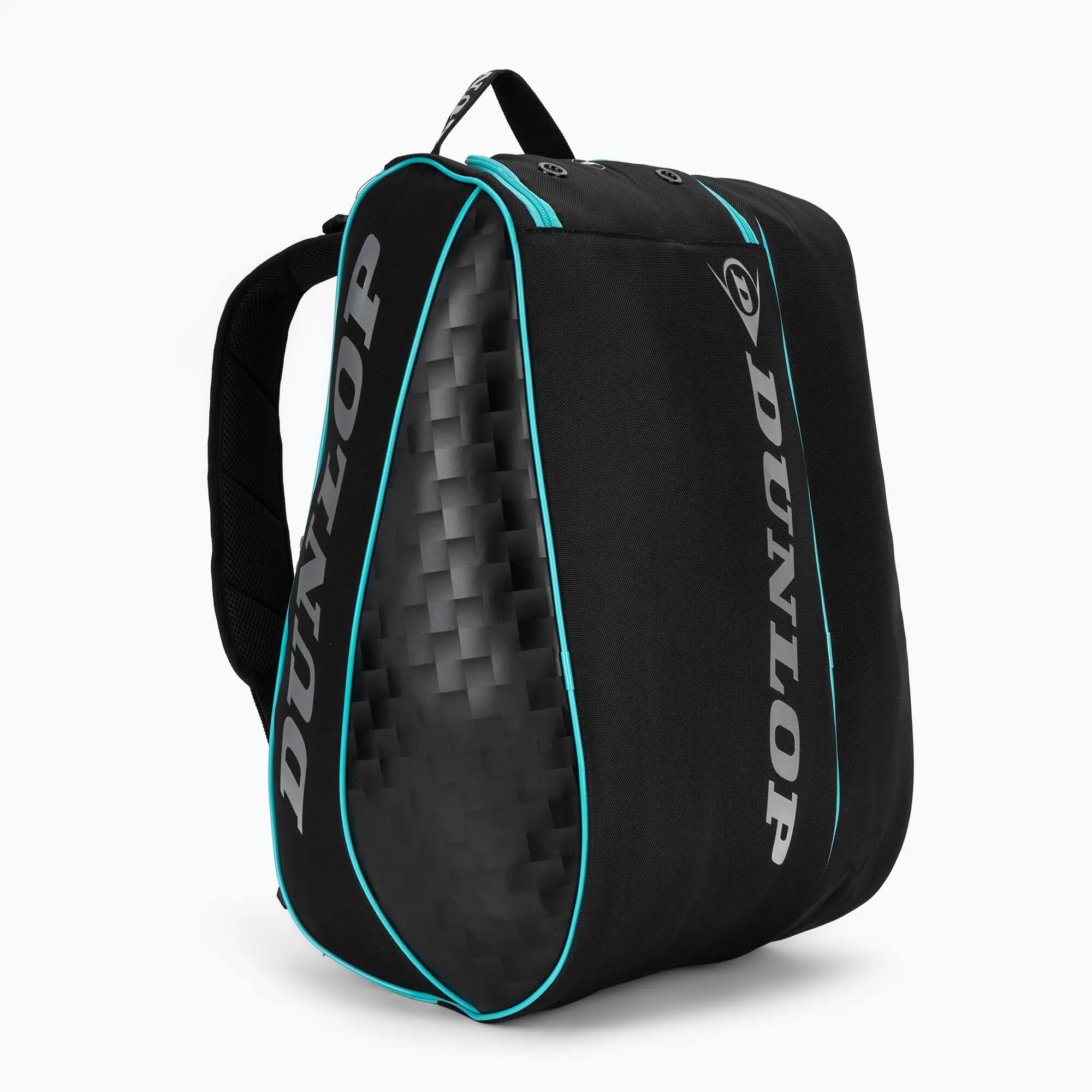 Borsa da Padel Dunlop Elite Nero/Petrolio 5/7