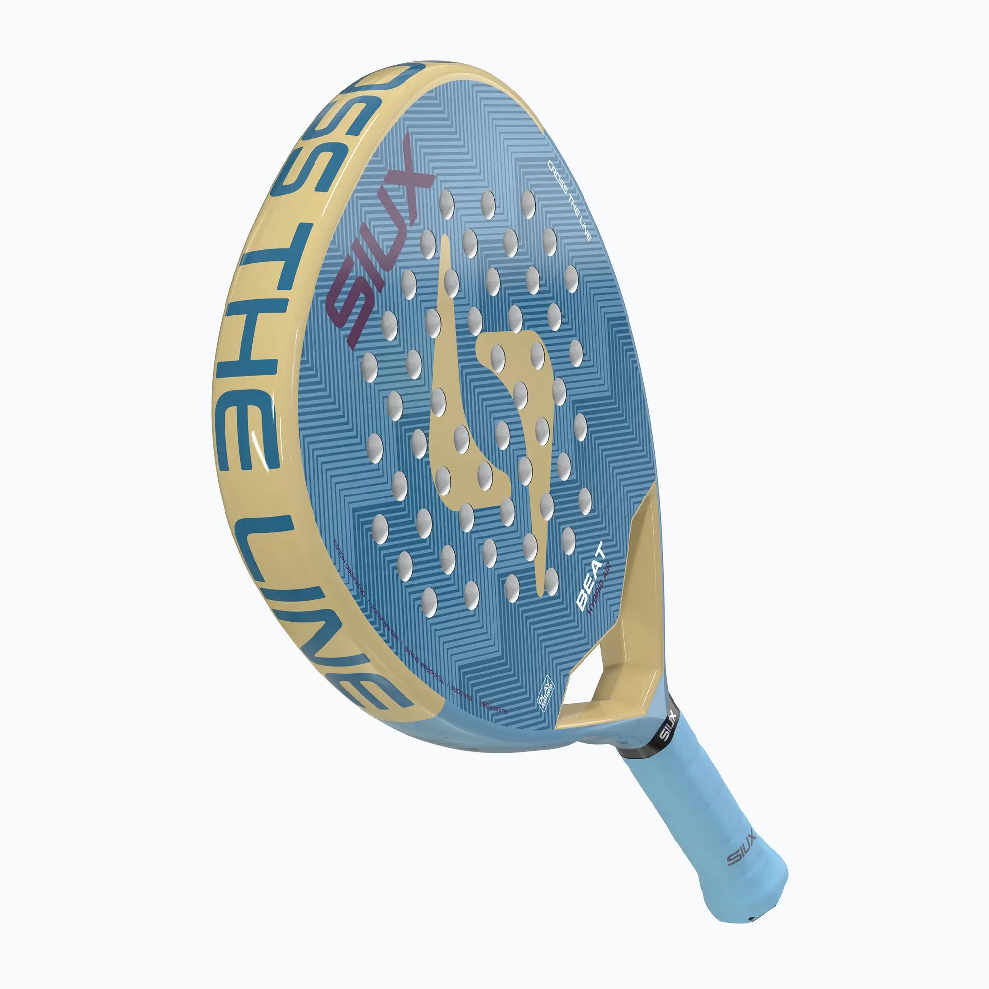 Siux - Raquette de Padel Beat Hybrid Air 2026 Bleue Forme Goutte 6/7