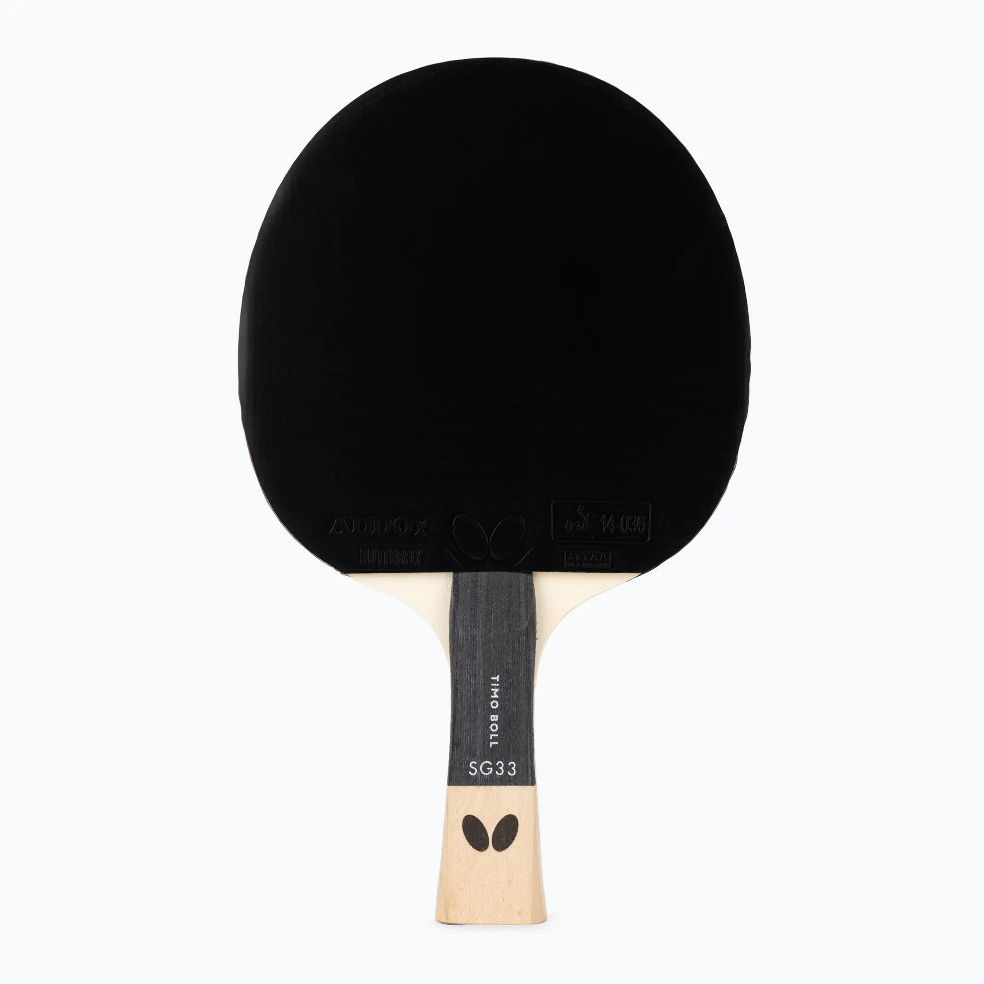 RAQUETE DE TÊNIS DE MESA BUTTERFLY / RAQUETE DE PING PONG Timo Boll SG33 5/7