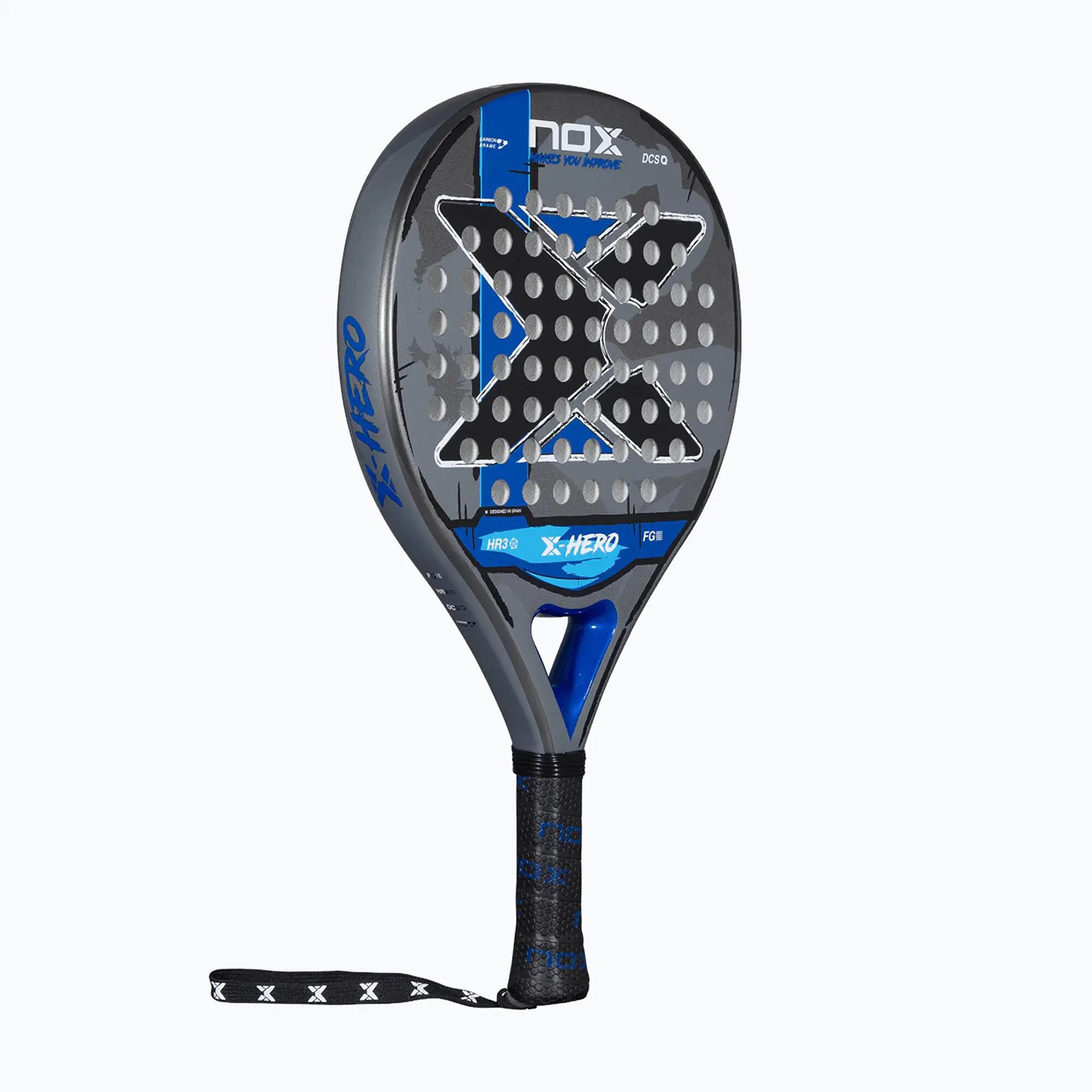 Raquette de Padel NOX X-HERO Blue 26 3/7