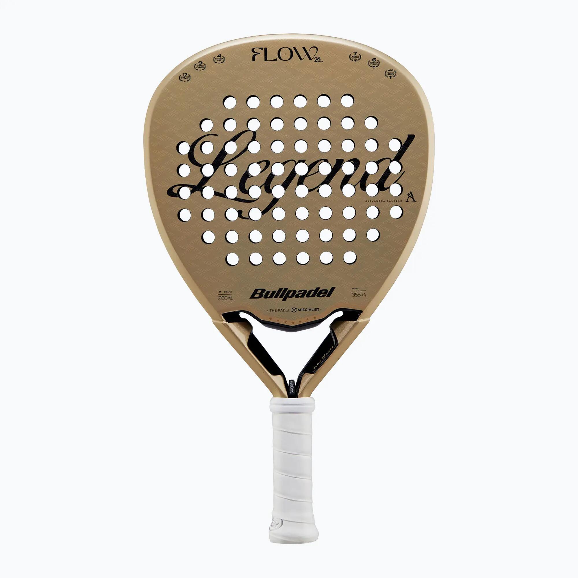 Raqueta de pádel Bullpadel Flow 27 Beige 4/9