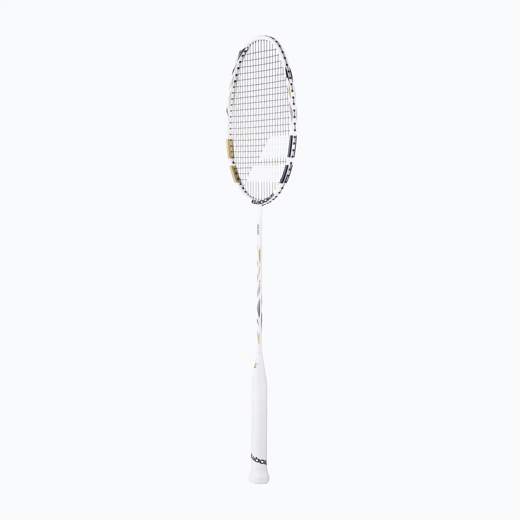 BABOLAT PRIME CARBON WEISS/GOLD 3/7