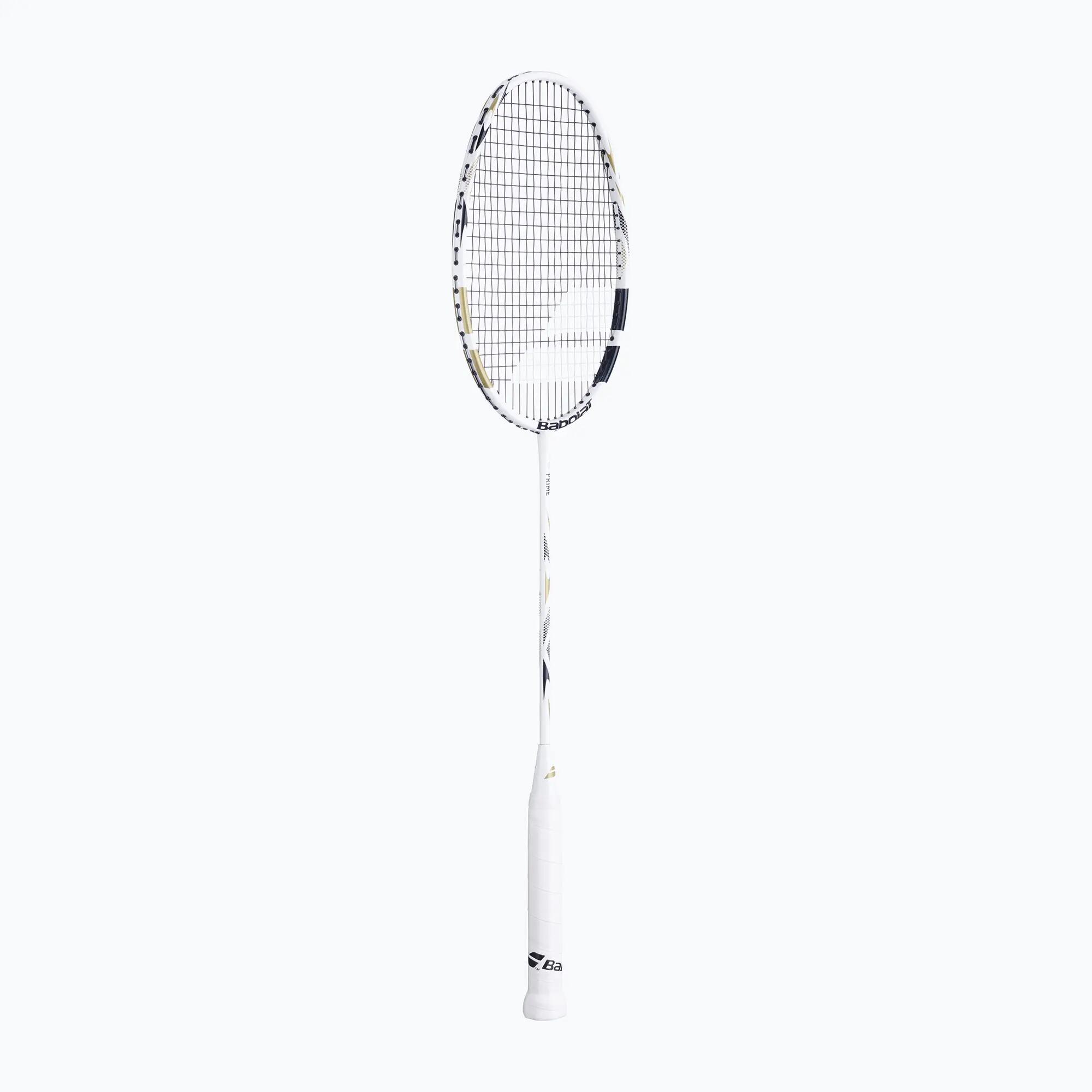 BABOLAT PRIME CARBON WEISS/GOLD 2/7