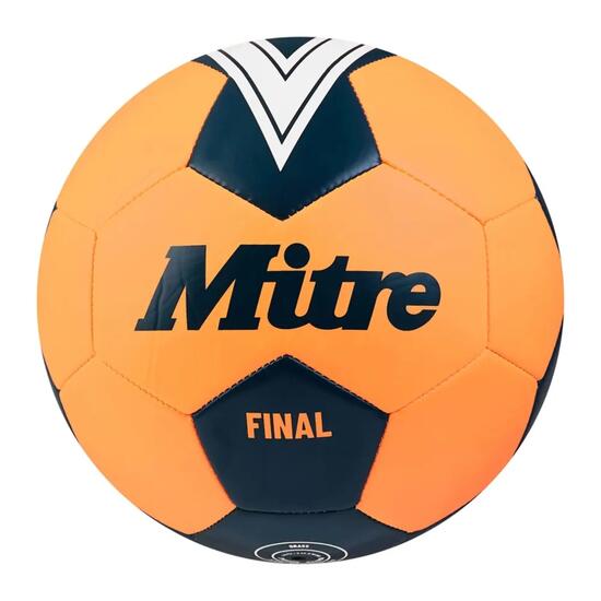 Ballon de football Mitre Final - Orange/Vert