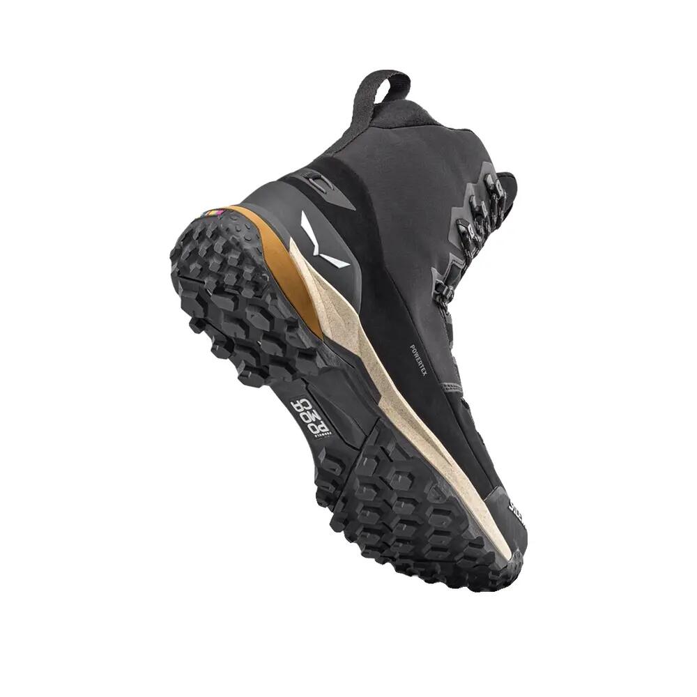 Salewa férfi 61447 0971 túracipő valódi bőrből, fekete színben 6/10