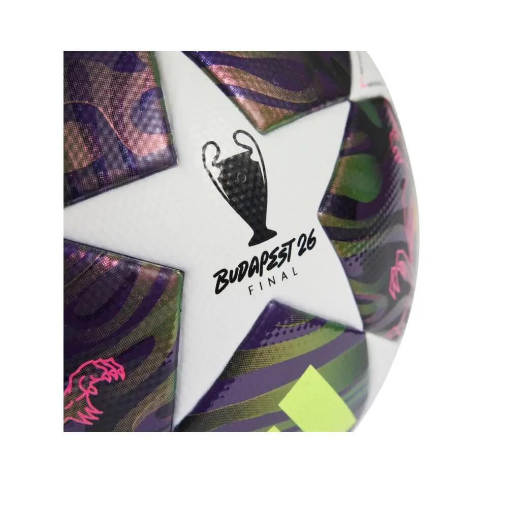 Adidas UCL BOX League Football JX9101 Purple/White/Yellow 6/9