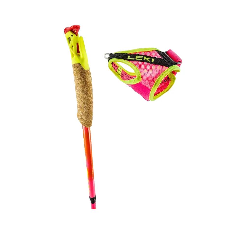 Leki Ultratrail FX.One Trail Pole Neon Pink/Orange Pastel/Neon Yellow 10/10