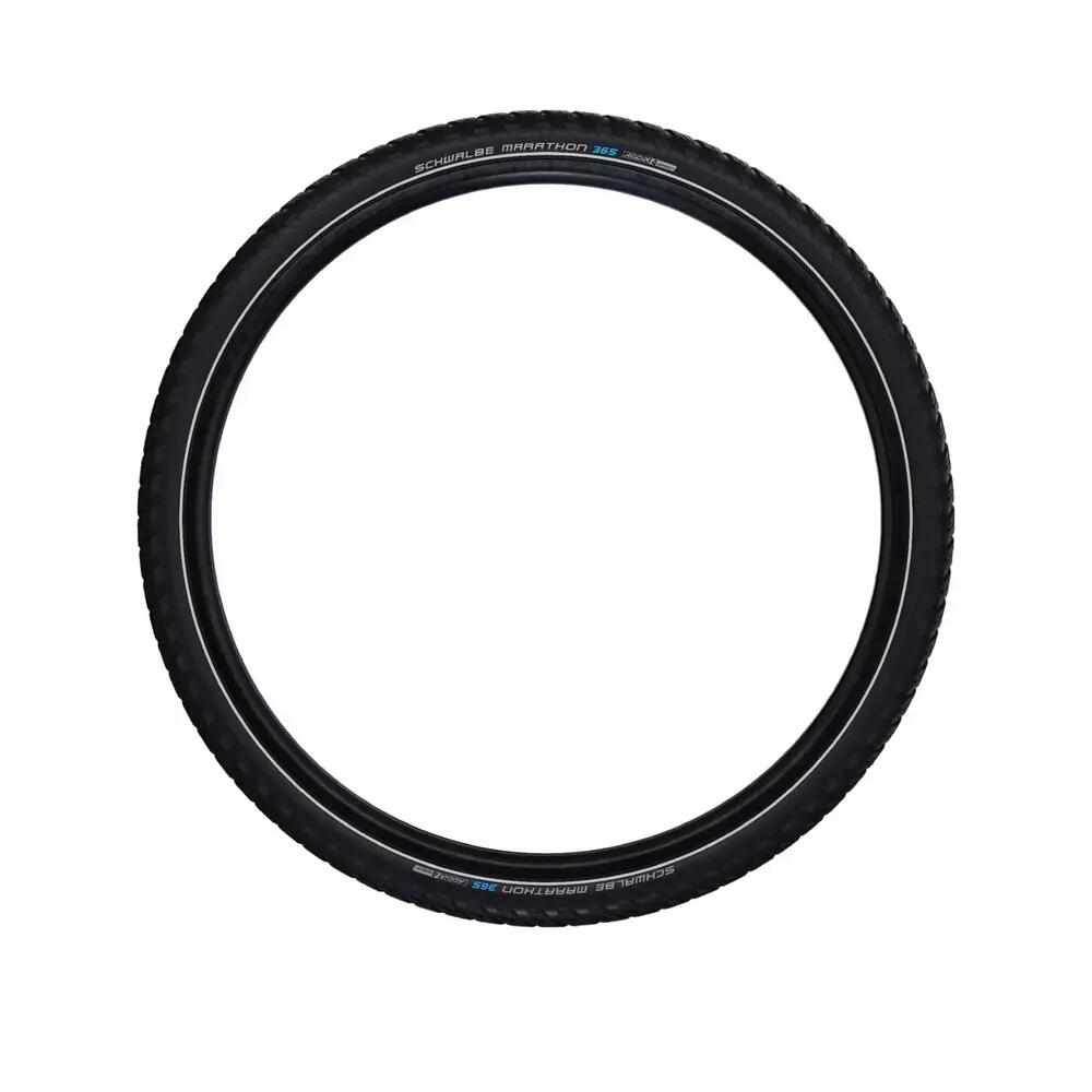 Schwalbe band Marathon 365 28x1.75" 47-622 zwart Reflex TT E-50 HS475 draadband. 6/8