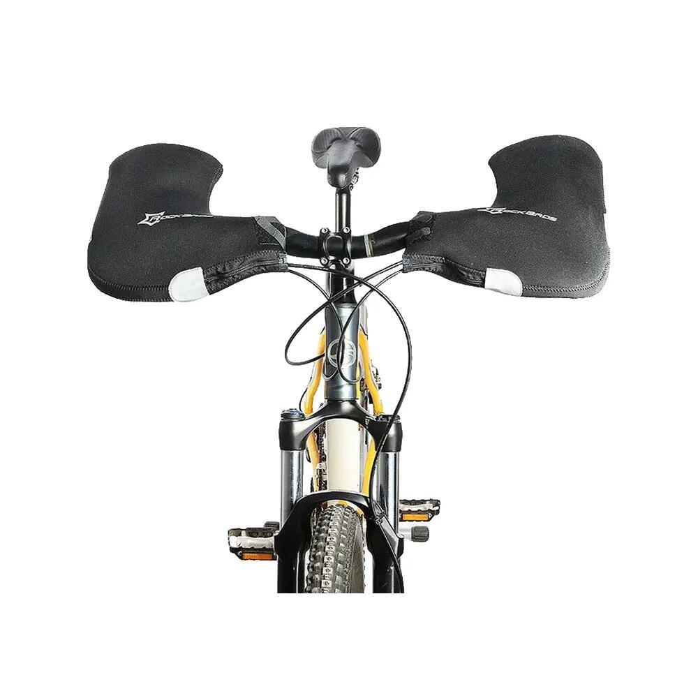 Rękawice rowerowe ROCKBROS d16-b Neopren Czarne 2/4
