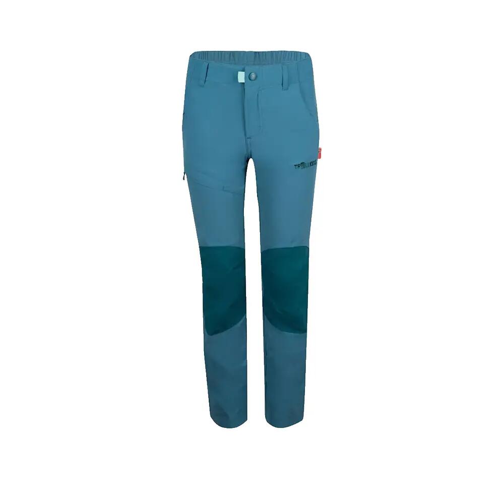Pantalon de randonnée Trollkids Hammerfest Pro Slim Fit Turquesa 3/5