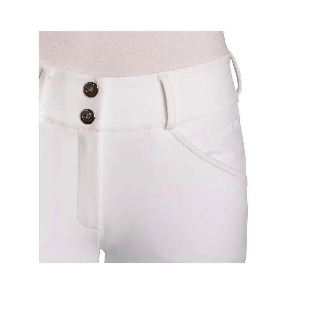Miami women breeches full grip white size 48 - maat 6/6