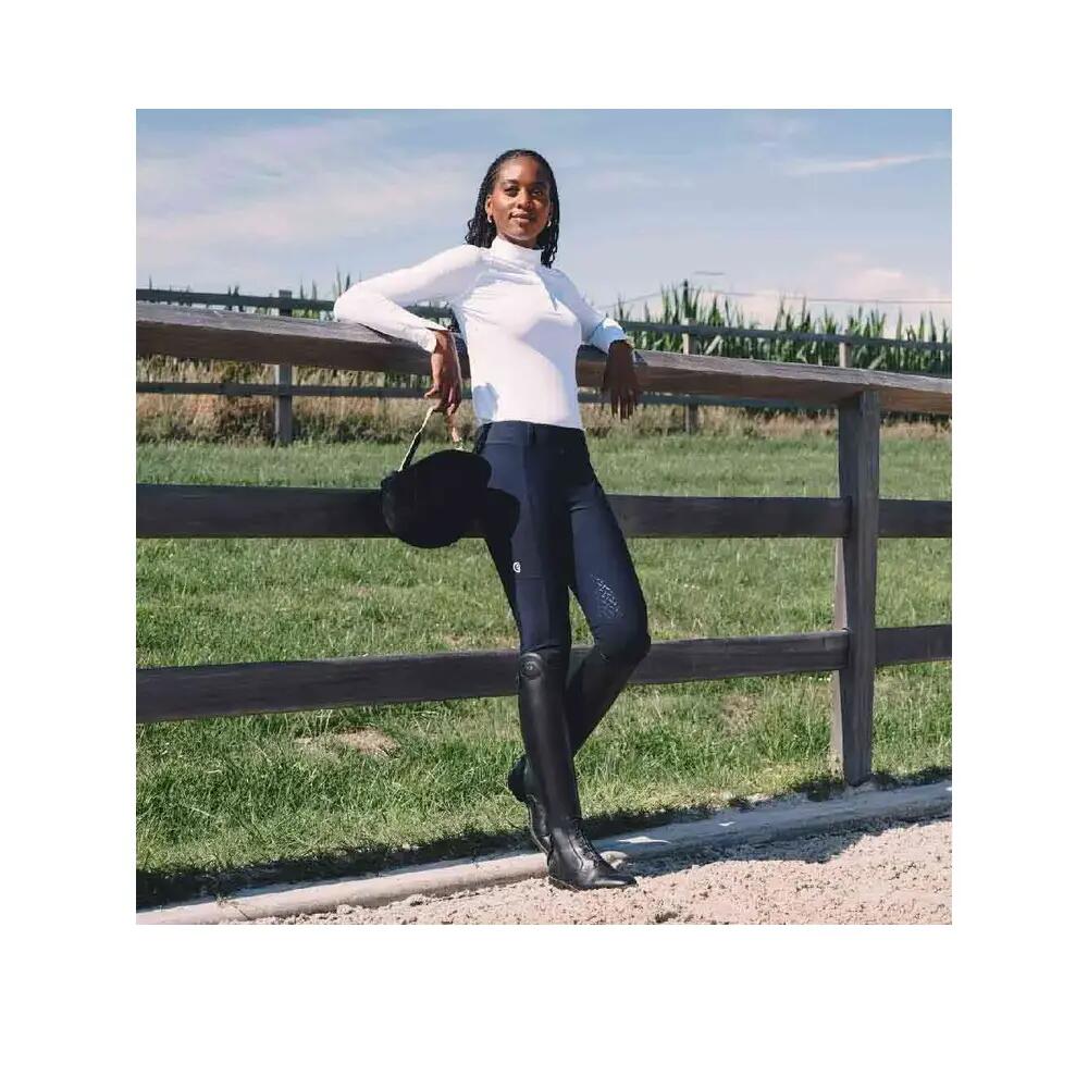 Legginsy jeździeckie z gripem na kolanach dla kobiet Kentucky Horsewear Classic 6/7