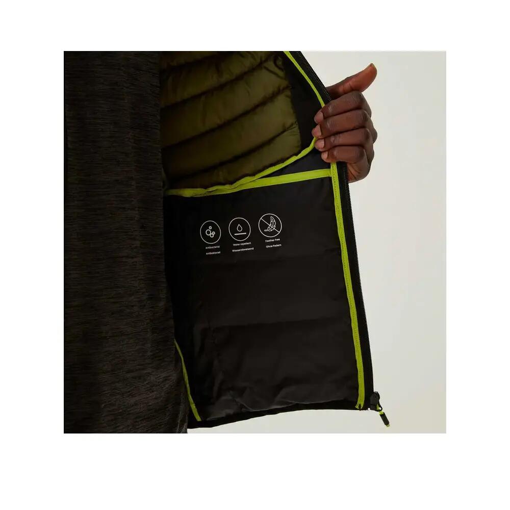 Gilet de caminhada Regatta Leedre Hybrid Verde/Preto 7/9