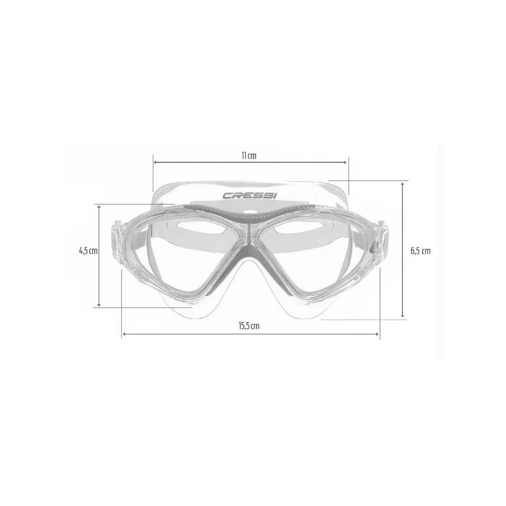 Maschera da Immersione CRESSI Montgo Medium Taglia unica 2/2