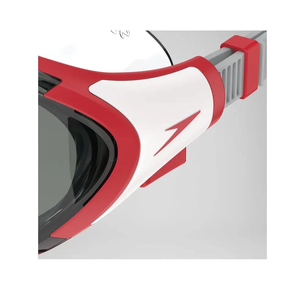 "Biofuse 2.0" Schwimmbrille für Kinder Rot/Schwarz 8/9