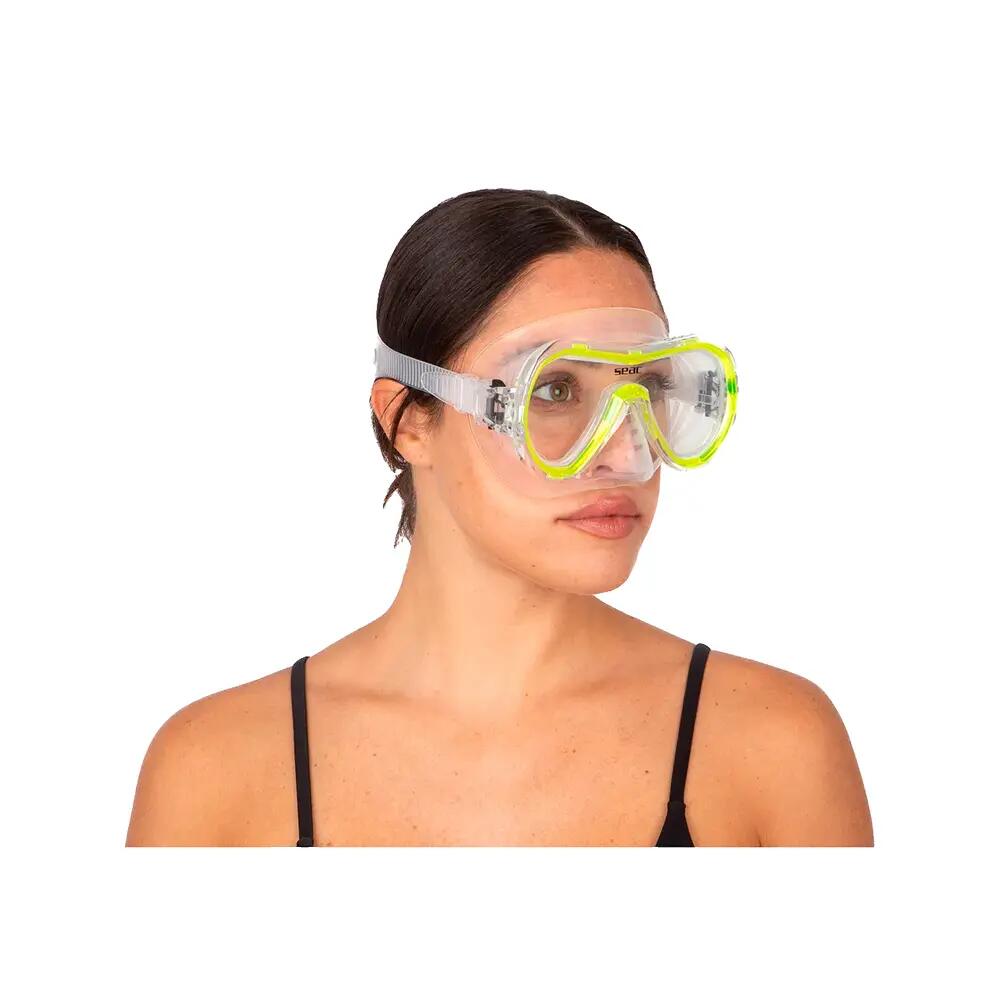 Lunettes de bain Seac 075004700136 Jaune 6/7