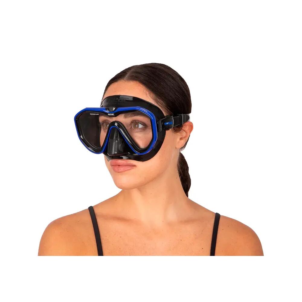 Masque de plongée Seac Appeal Bleu 4/6