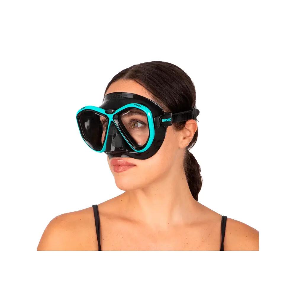 Masque de plongée Seac Symbol Noir 4/6