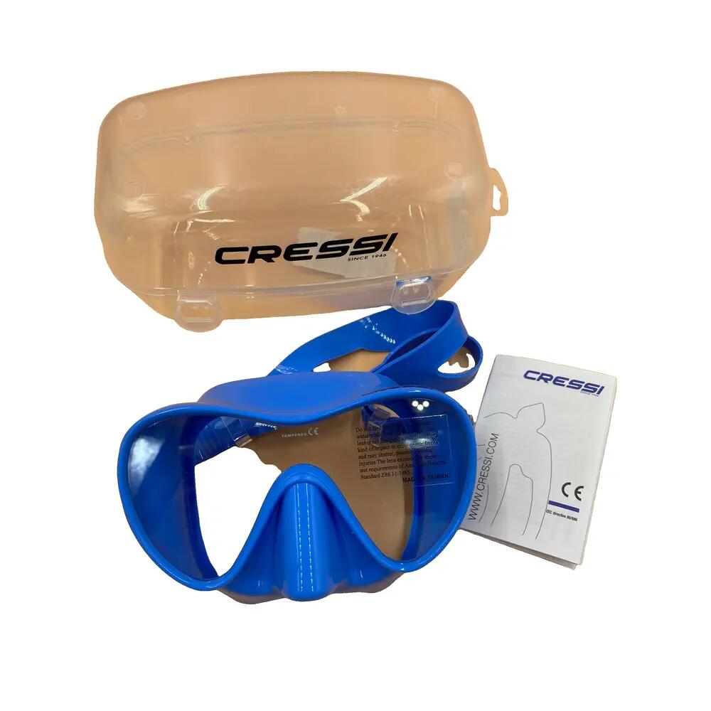 Masque de plongée Cressi F1 Bleu 10/10
