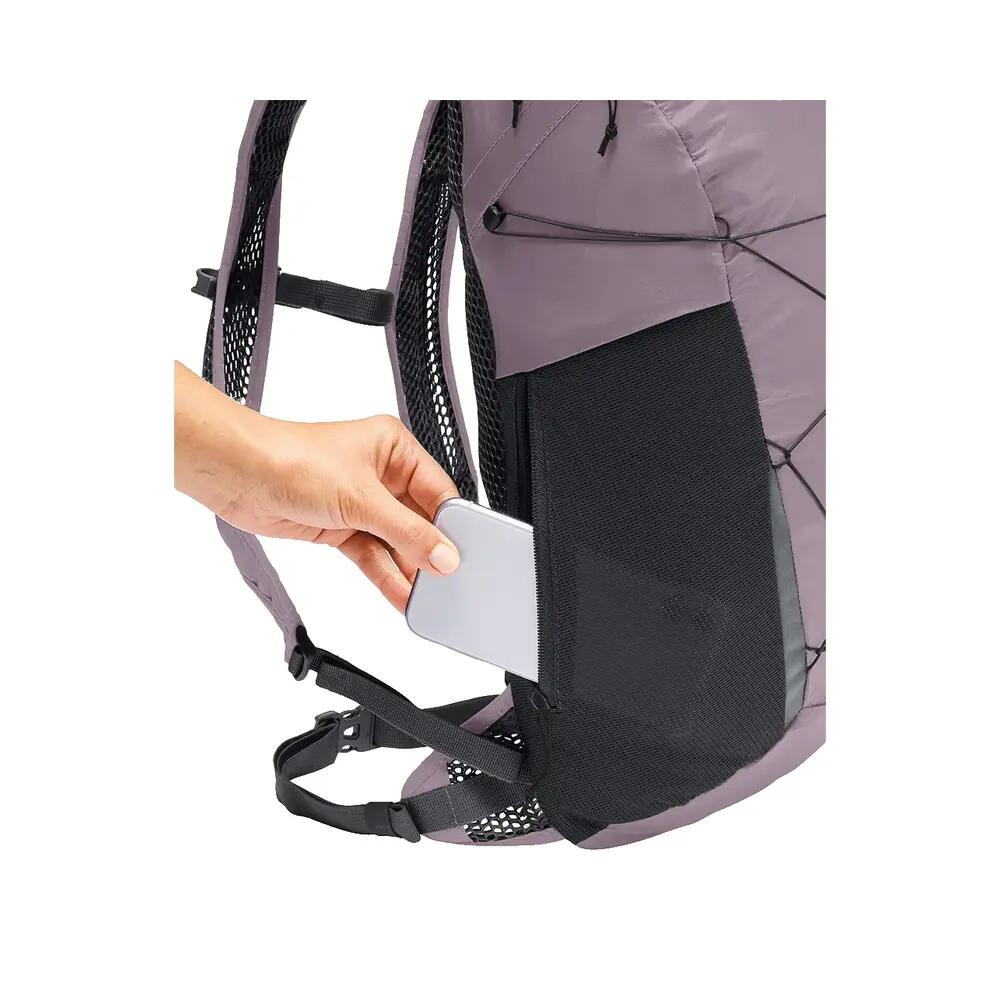 Mochila Vaude Uphill 12 Roxa leve e ecológica 10/10
