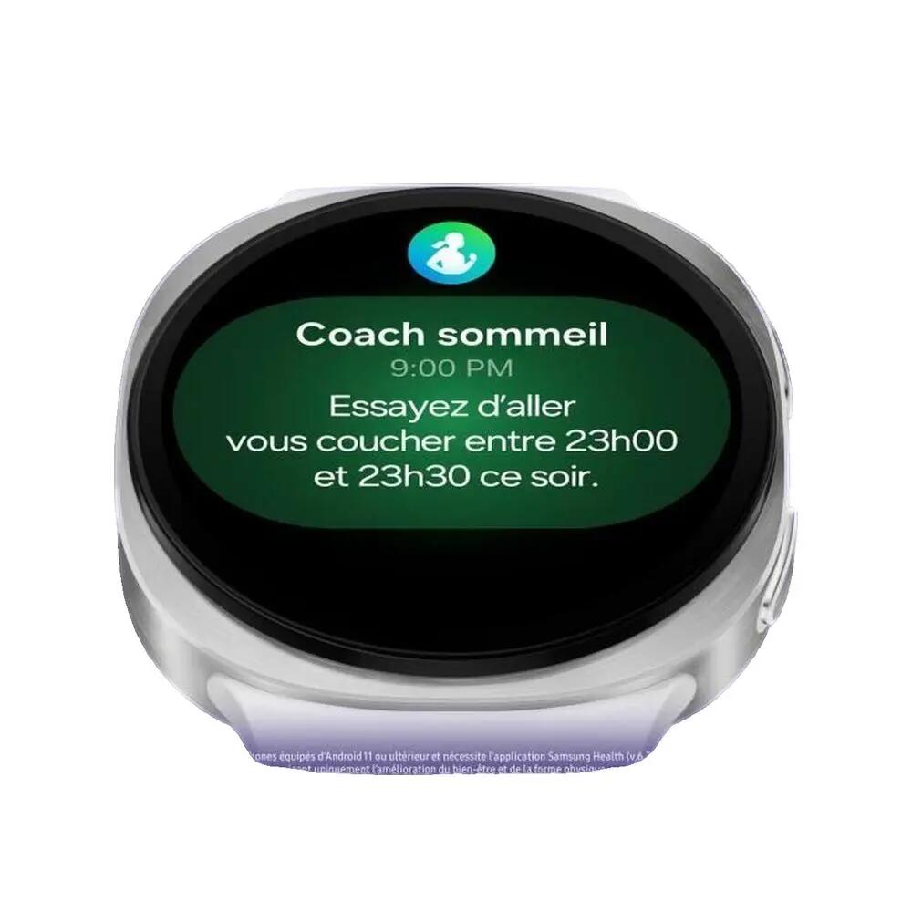 Montre connectée Samsung Galaxy Watch8 Aluminium Argent 3/3