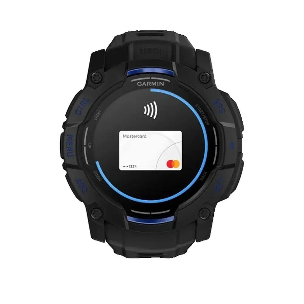 Montre connectée Garmin Instinct 3 AMOLED Noir/Bleu 9/10