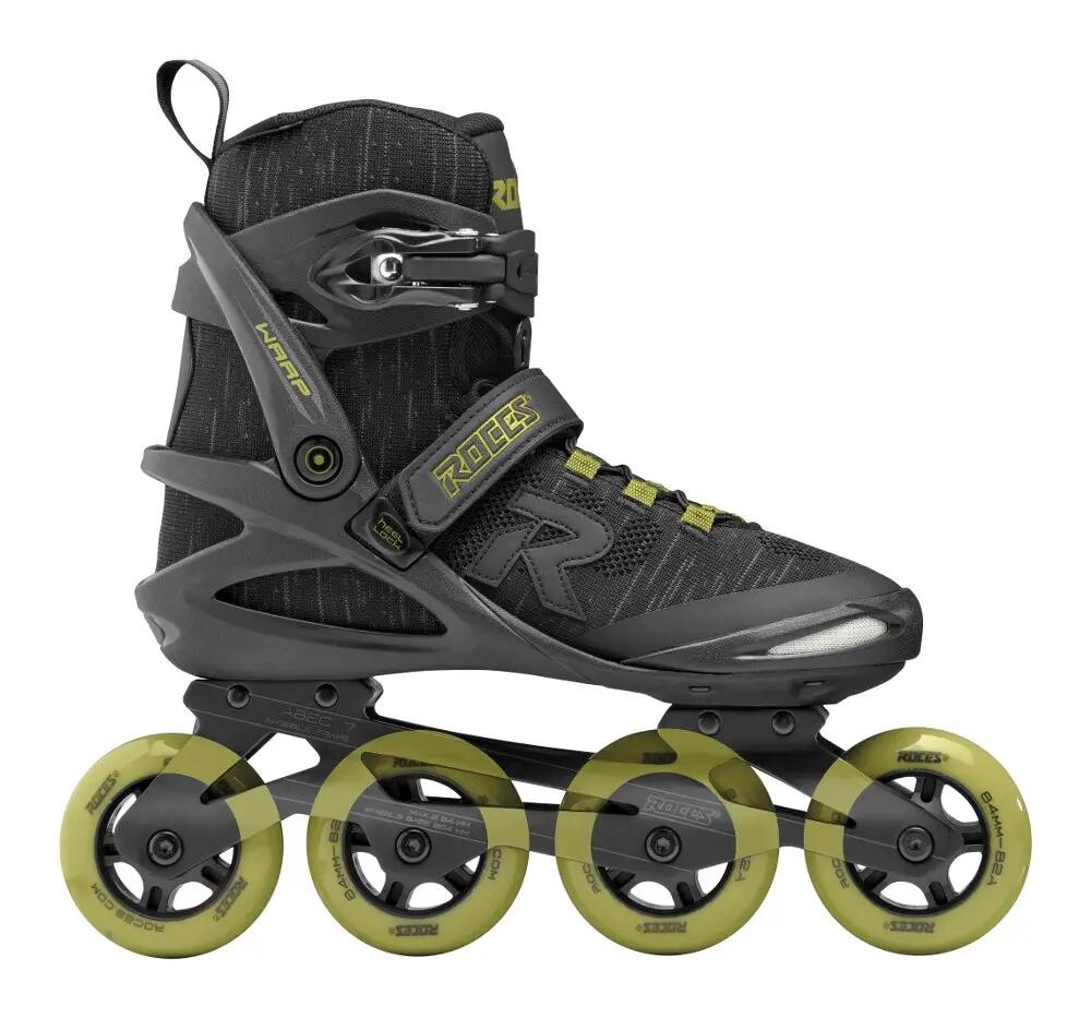 Rolele Roces Warp Thread Tif negru-verde 1/6