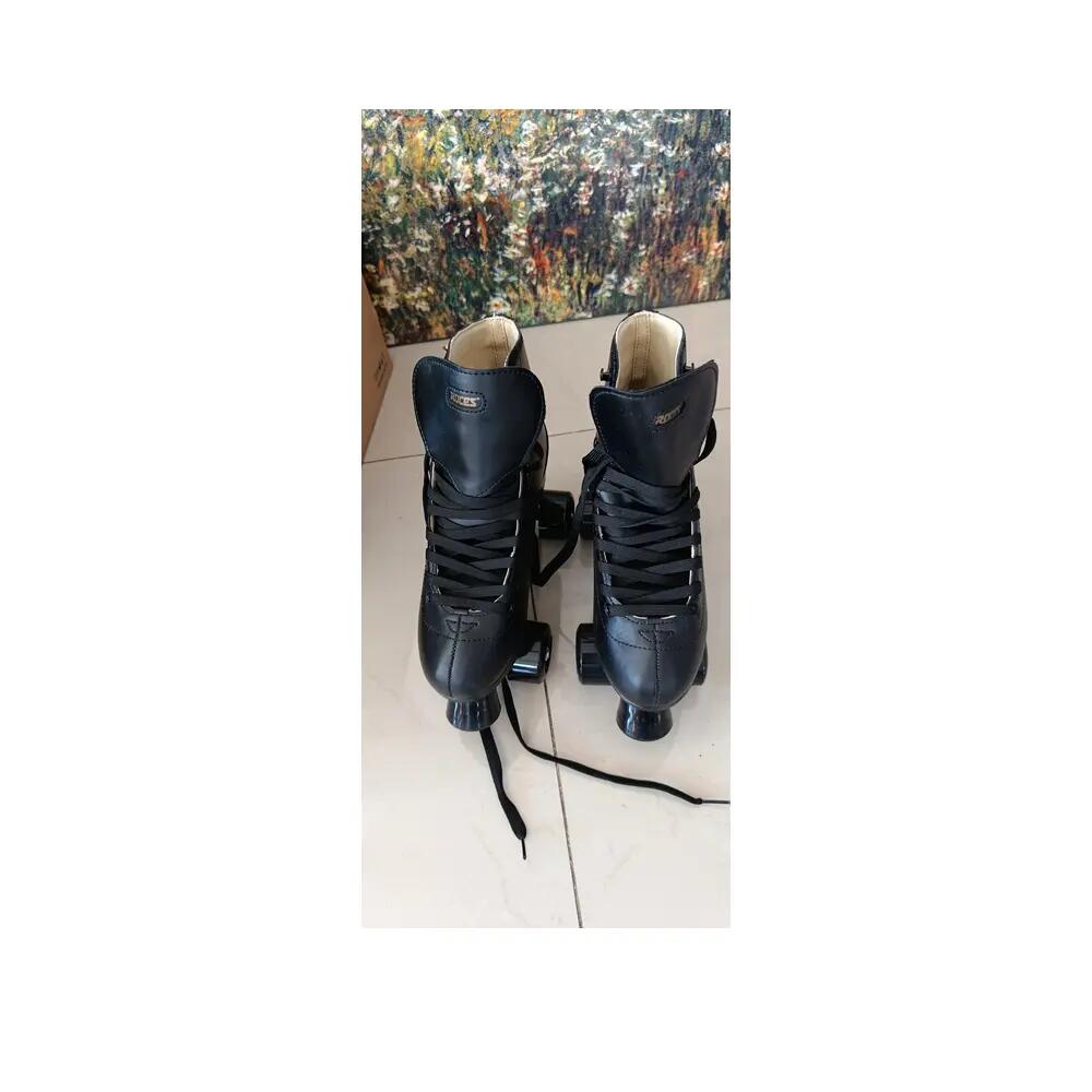 Roces RC1 Black Roller Skates - 39 8/9