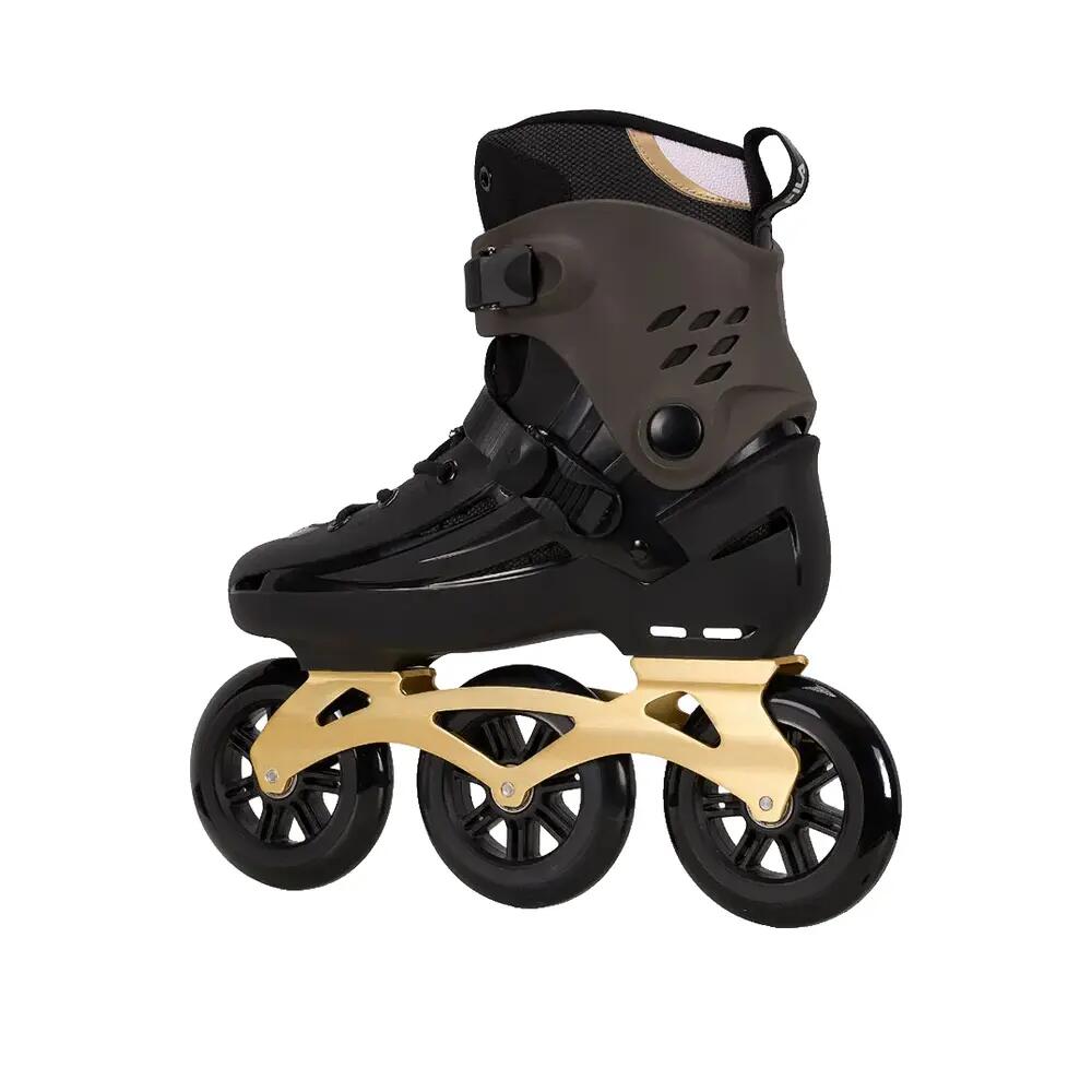 Pattini inline FILA Houdini Pro UNISEX nero/oro 110mm ABEC 9, 42,5 5/7