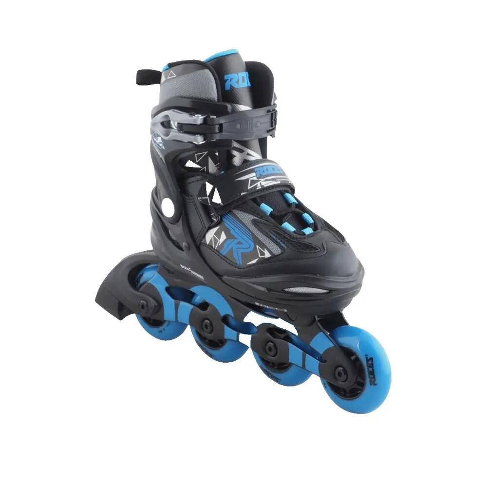Skeelers - Moody TIF - Jongens - Verstelbaar - Zwart - Blauw 8/10