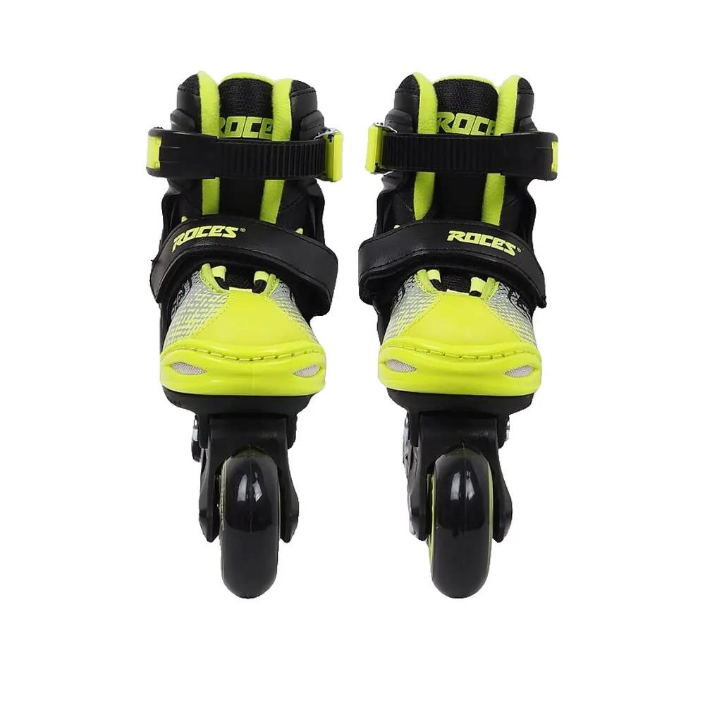 Inline Fitness Skates - Jokey X - Adjustable - Boys - Black - Green 10/10