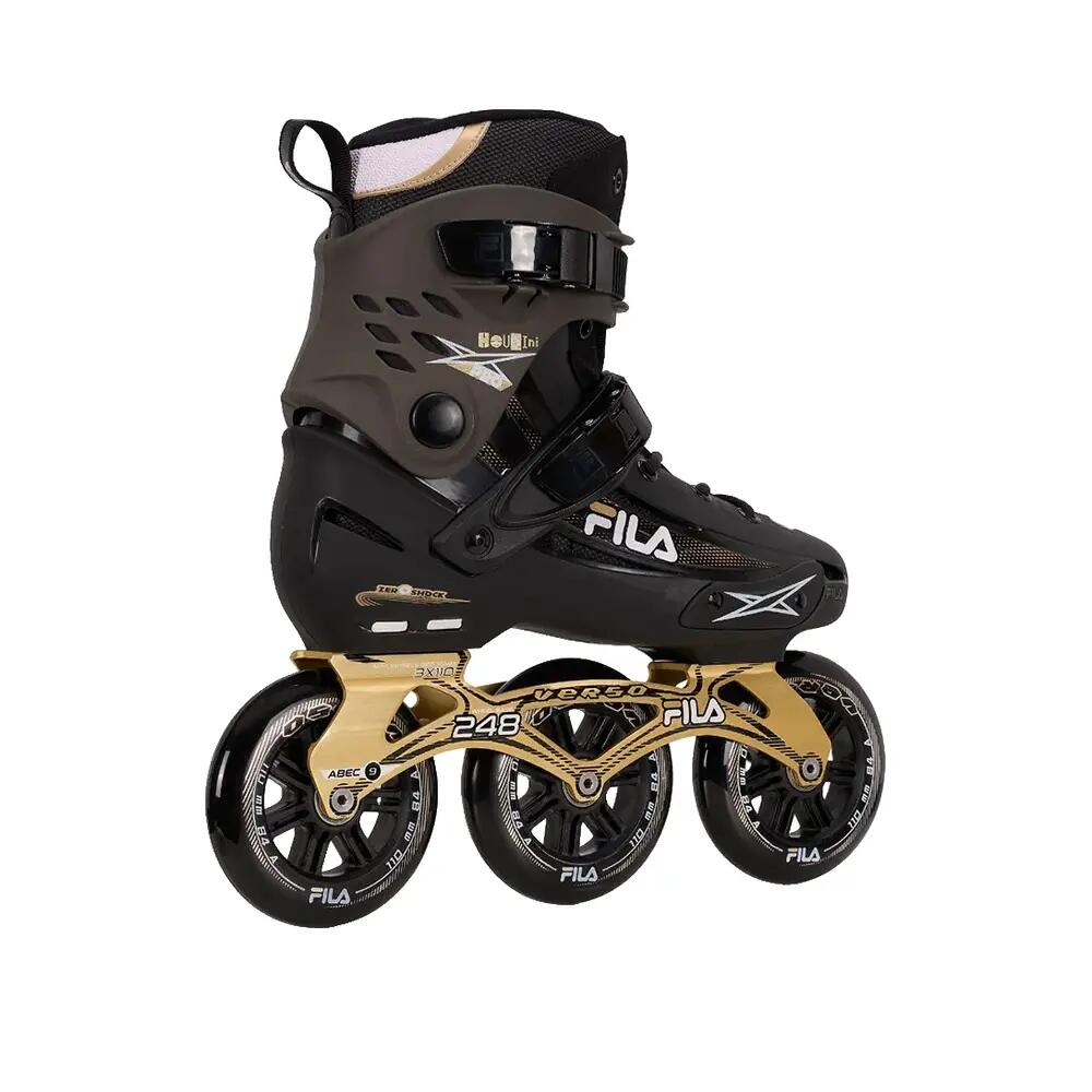 Pattini inline FILA Houdini Pro UNISEX nero/oro 110mm ABEC 9, 42,5 4/7