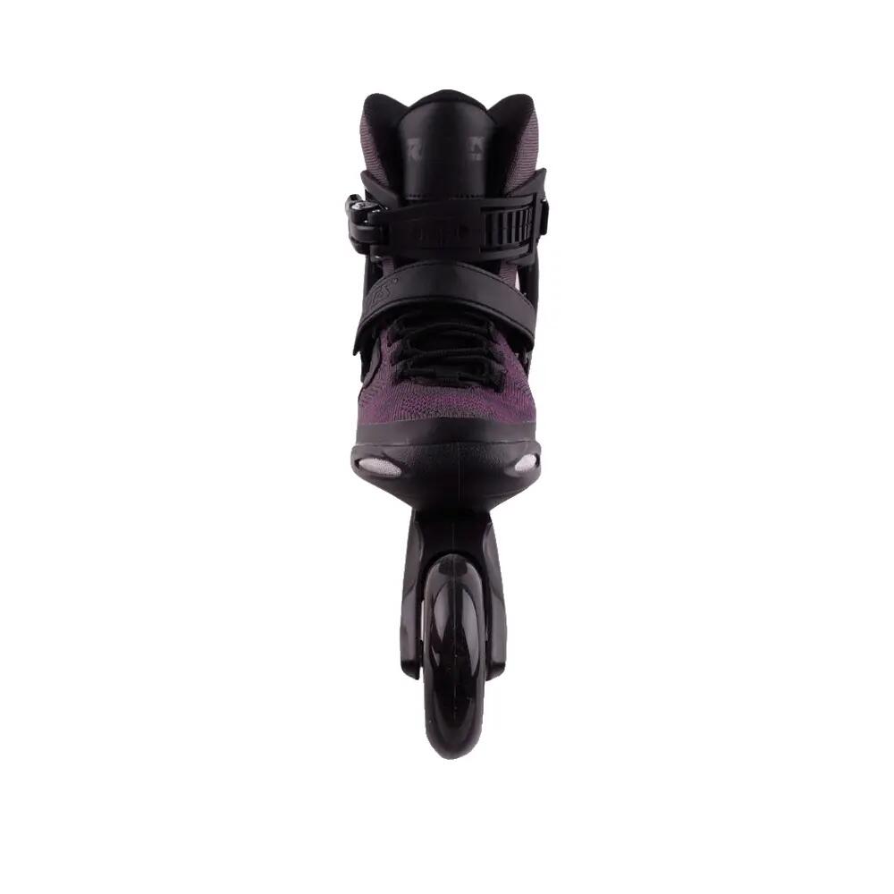 Weft Thread 84 – Patins em linha – Feminino – Preto – Roxo 8/10