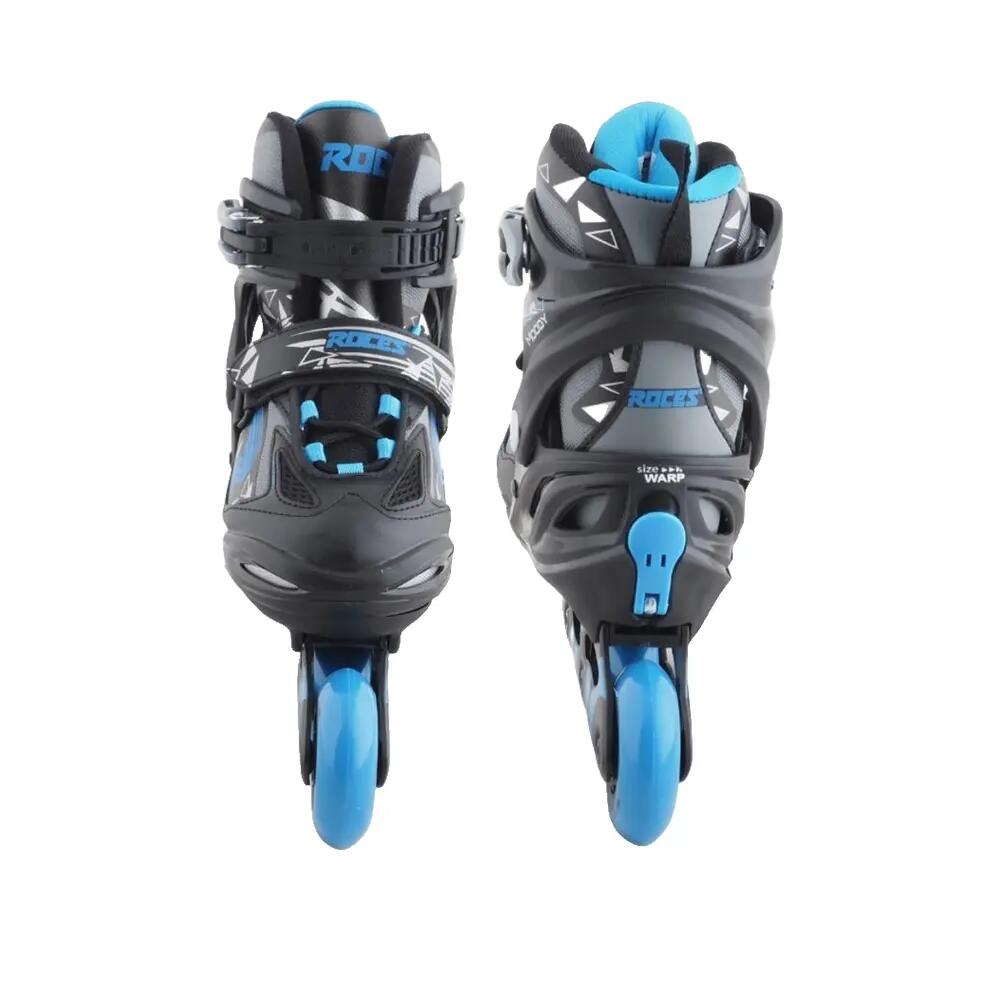 Skeelers - Moody TIF - Jongens - Verstelbaar - Zwart - Blauw 10/10